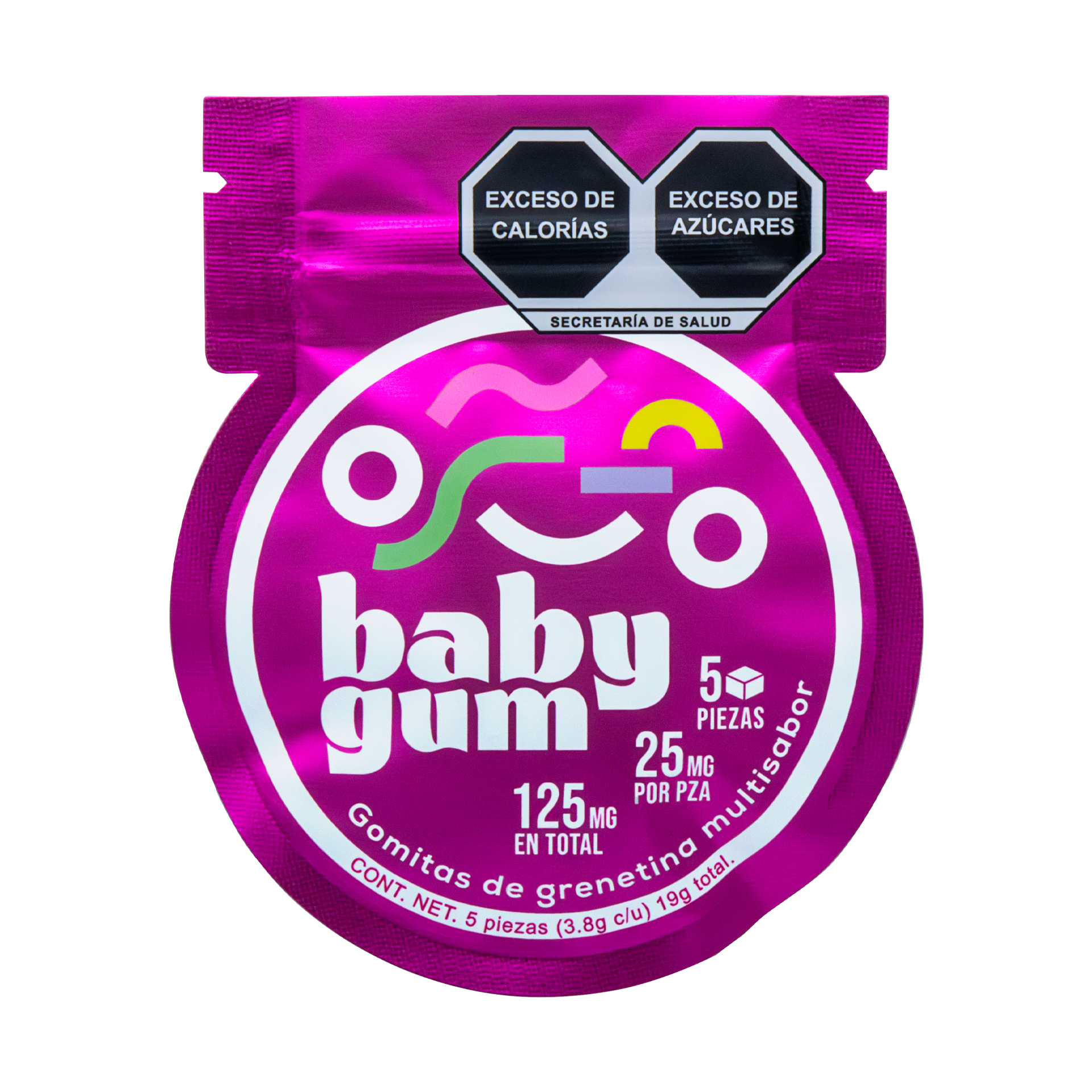 Babygum | 5pzas | Elite Pocket Series (125mg)
