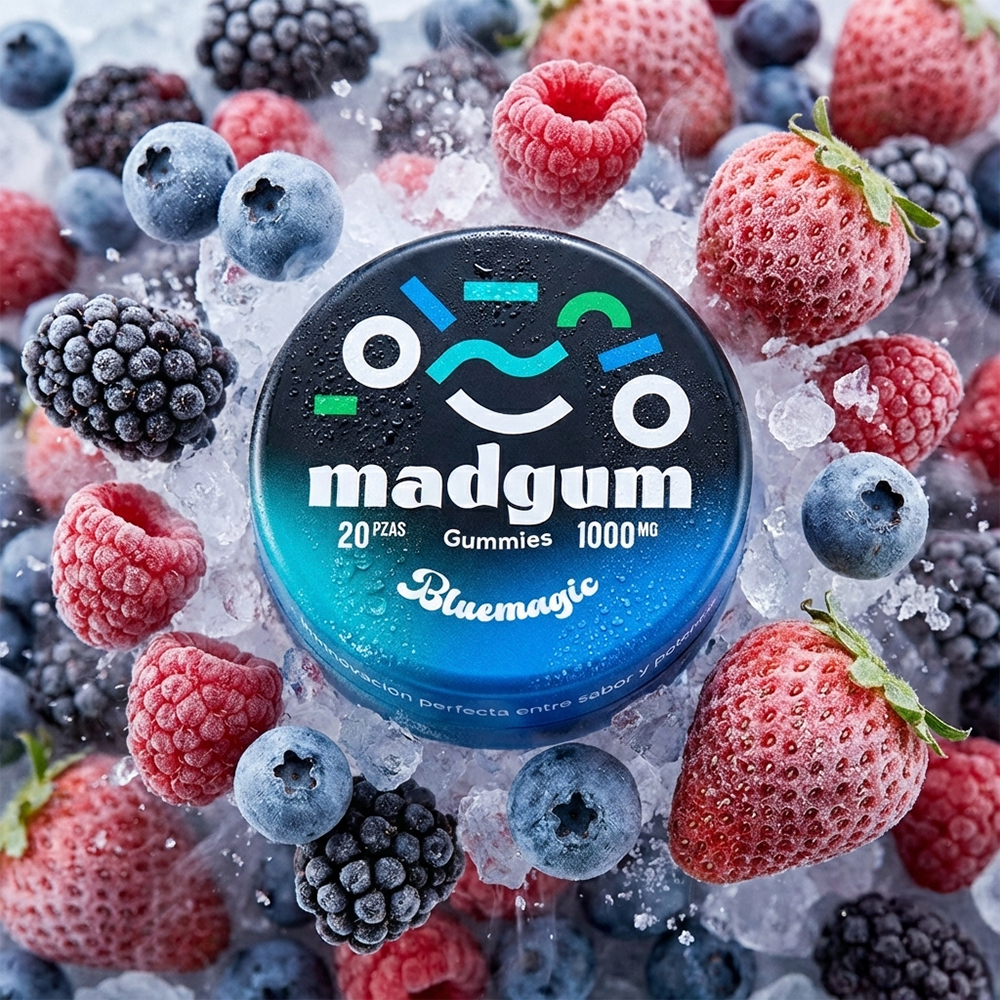 Madgum | Blue Magic | 20pzas