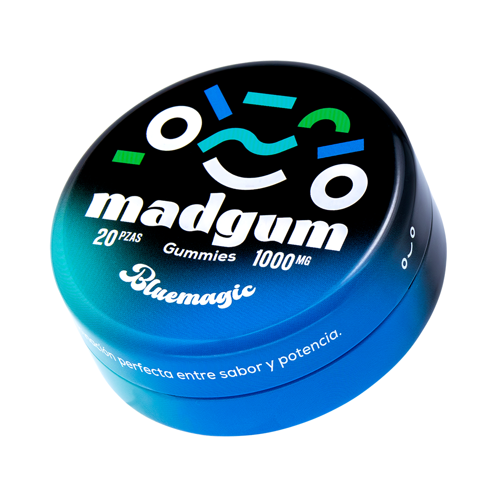 MadGum BlueMagic | Gomitas HHC | 20pzas |1000mg