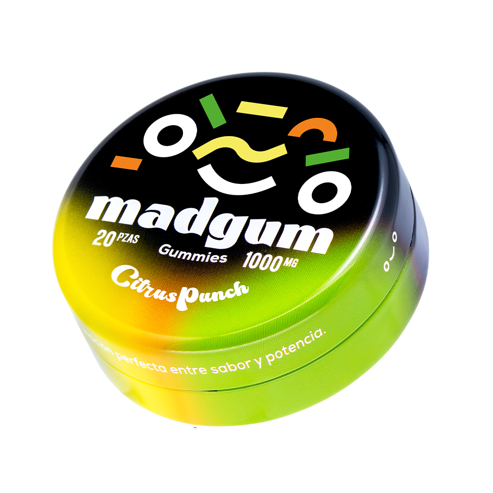 MadGum CitrusPunch | Gomitas HHC | 20pzas |1000mg