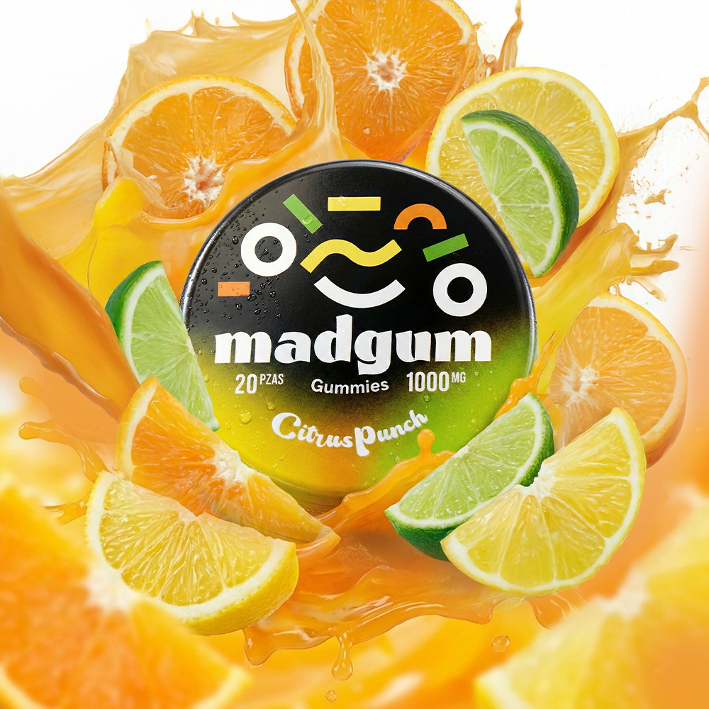 Madgum | CitrusPunch | 20pzas