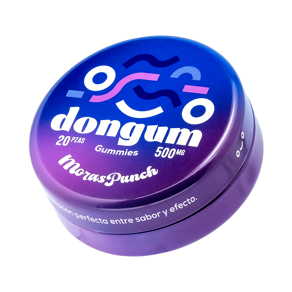 DonGum MorasPunch | Gomitas D8 | 20pzas |500mg