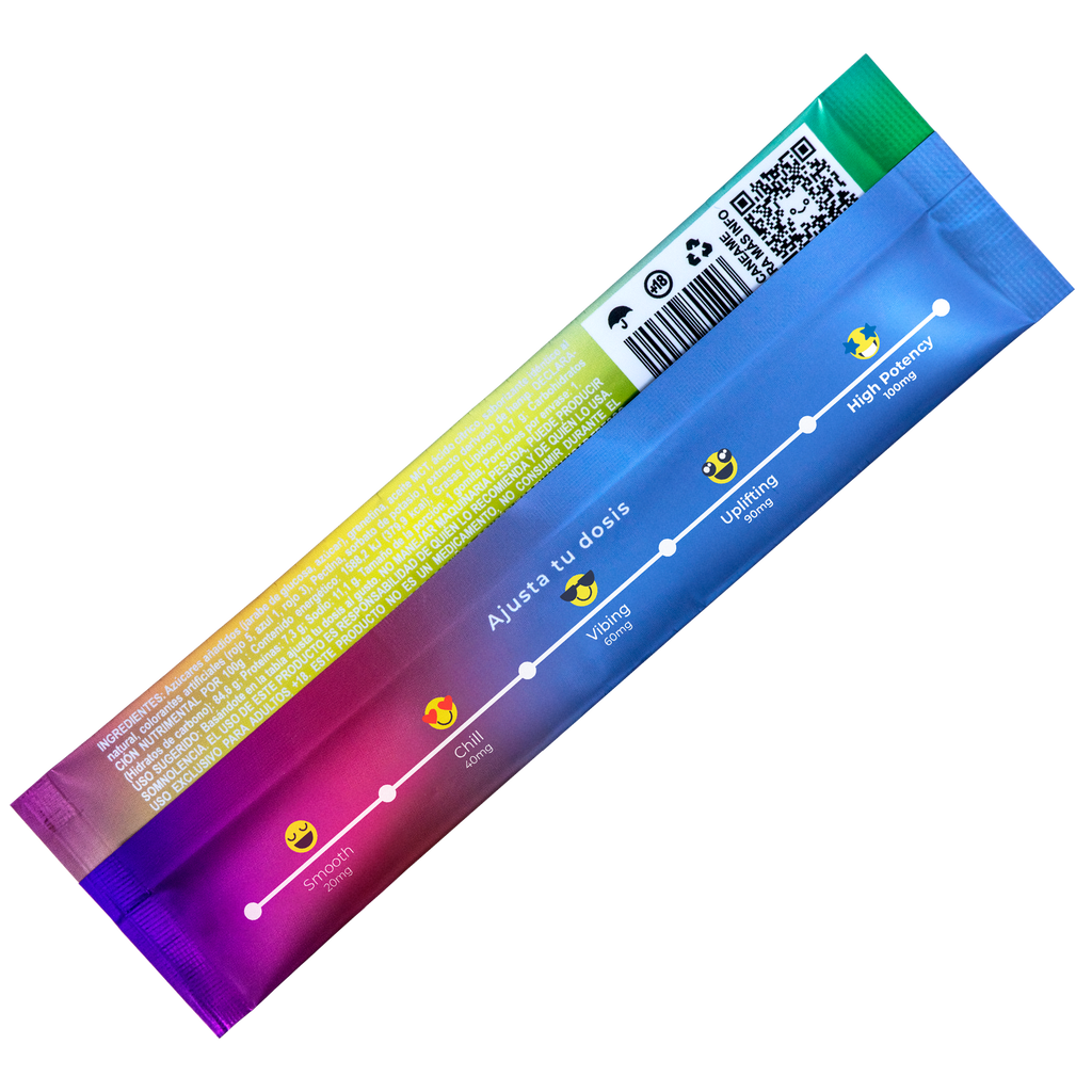 DonGum Sticks | Tira de Gomita Delta 8 THC – 100 mg | 1 pieza