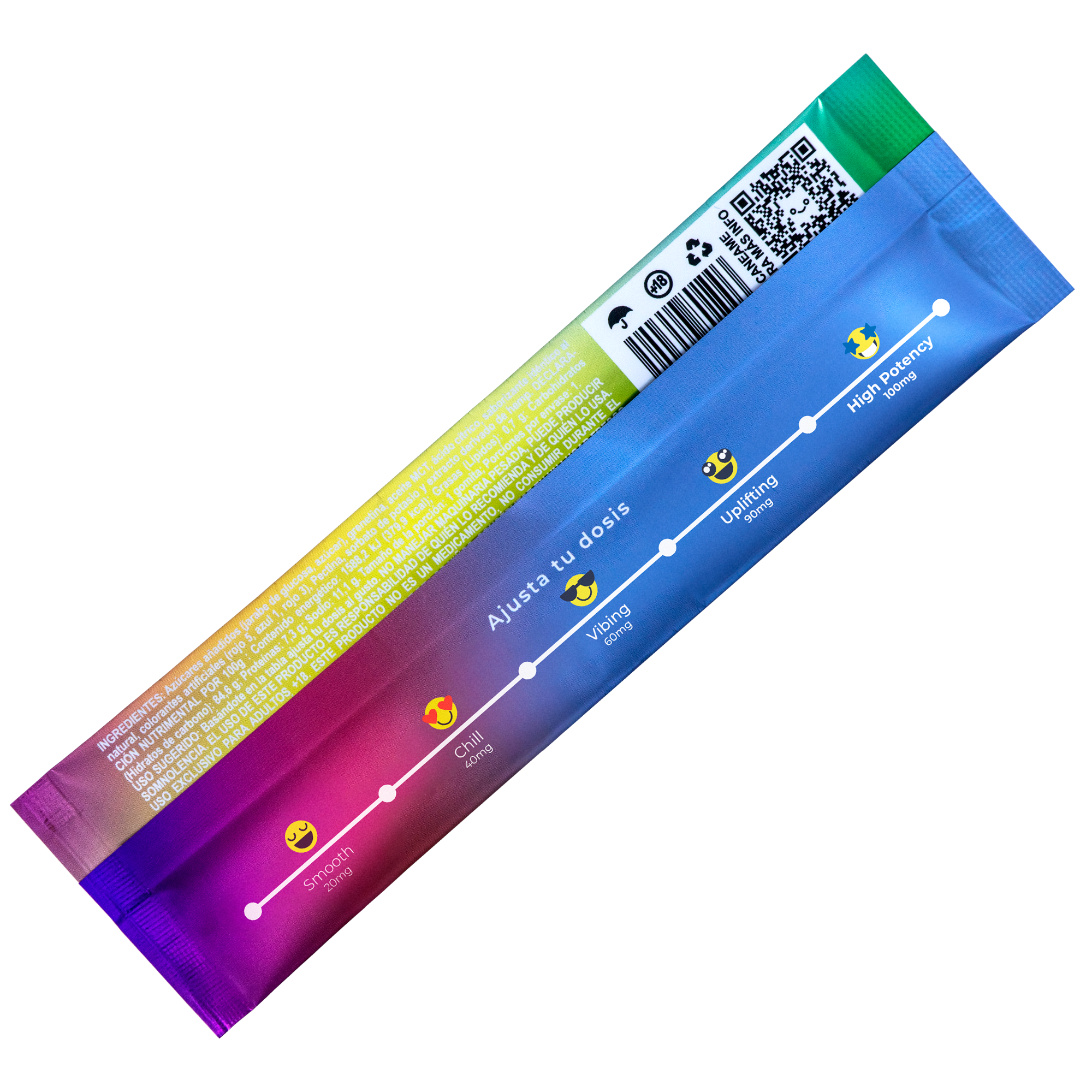 DonGum Sticks | Tira de Gomita Delta 8 THC – 100 mg | 1 pieza