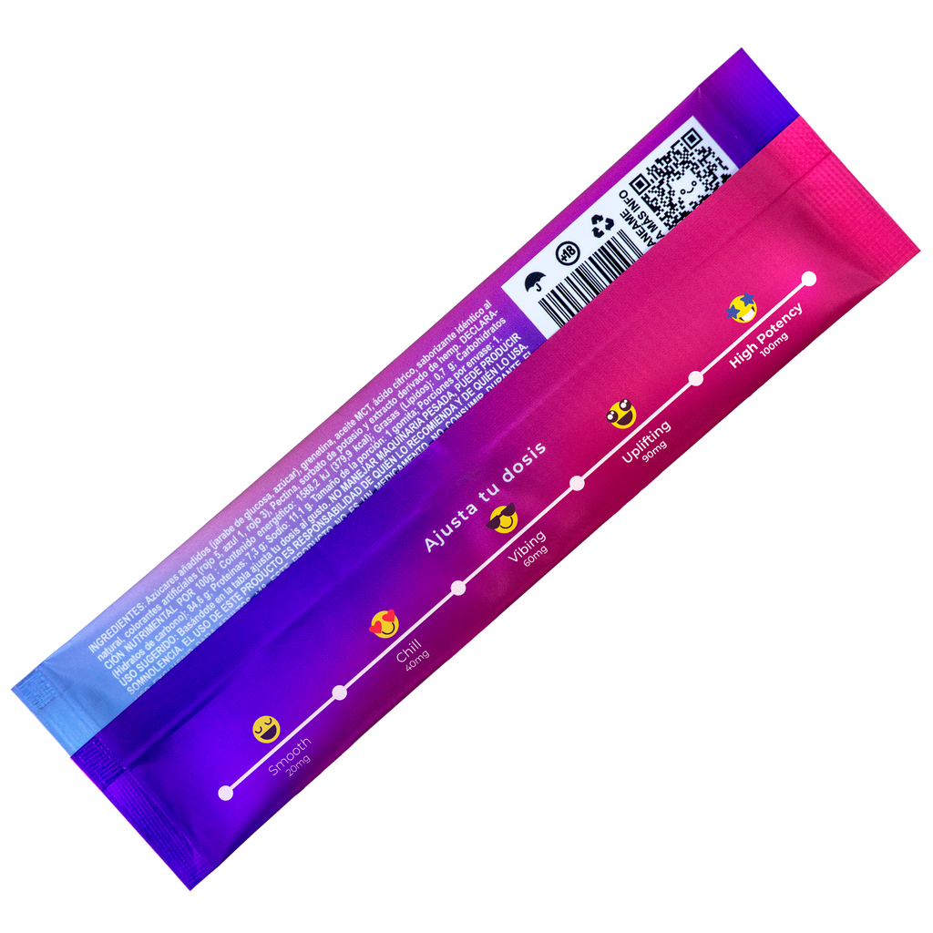 DonGum Sticks | Tira de Gomita Delta 8 THC – 100 mg | 1 pieza